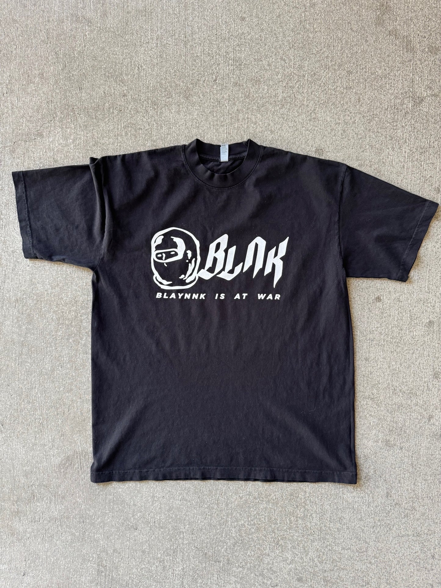 BLAYNNK IS AT WAR TEE (Black)